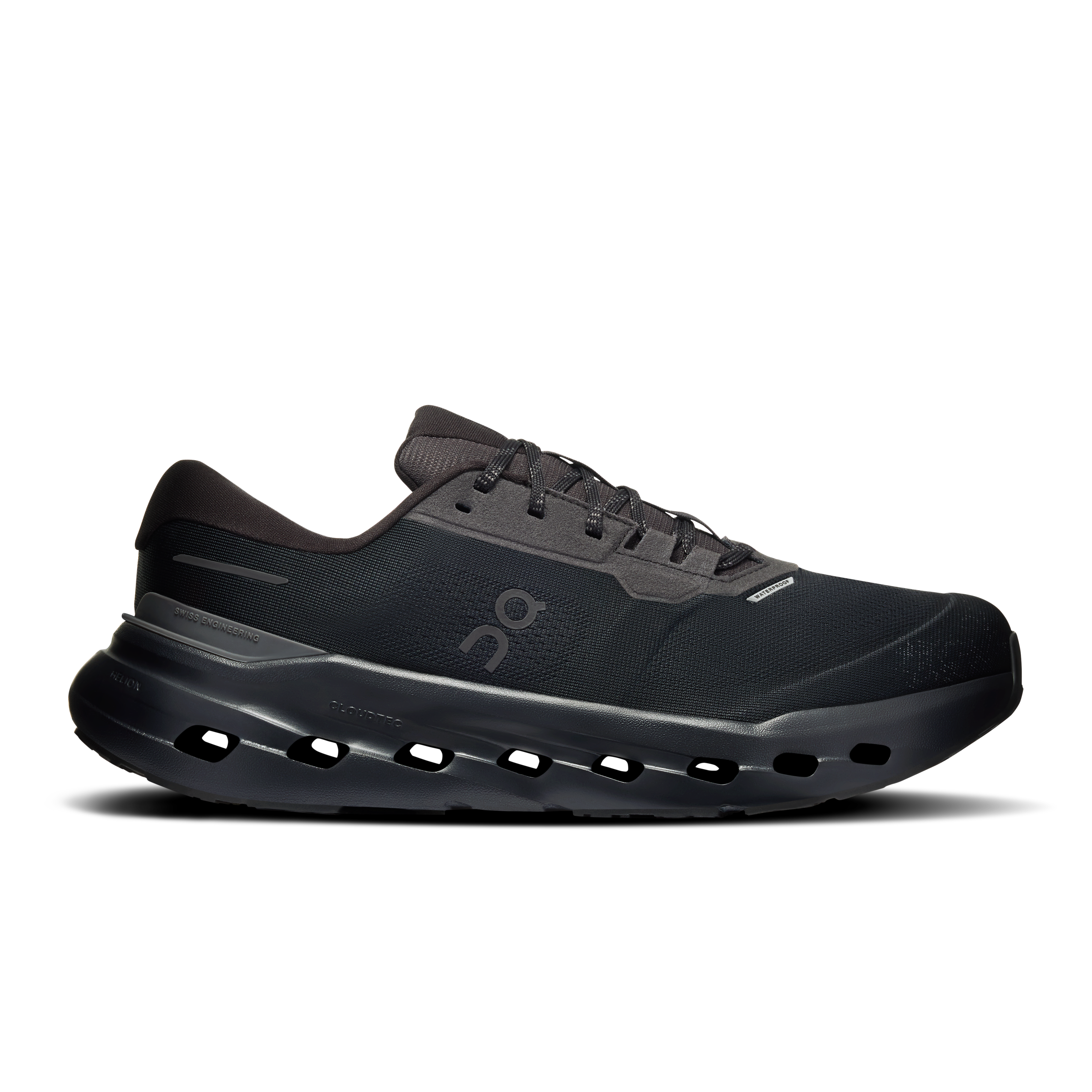 On Black/Black Cloudrunner 3 Men's Waterproof Athletic Shoes 3MG10101043