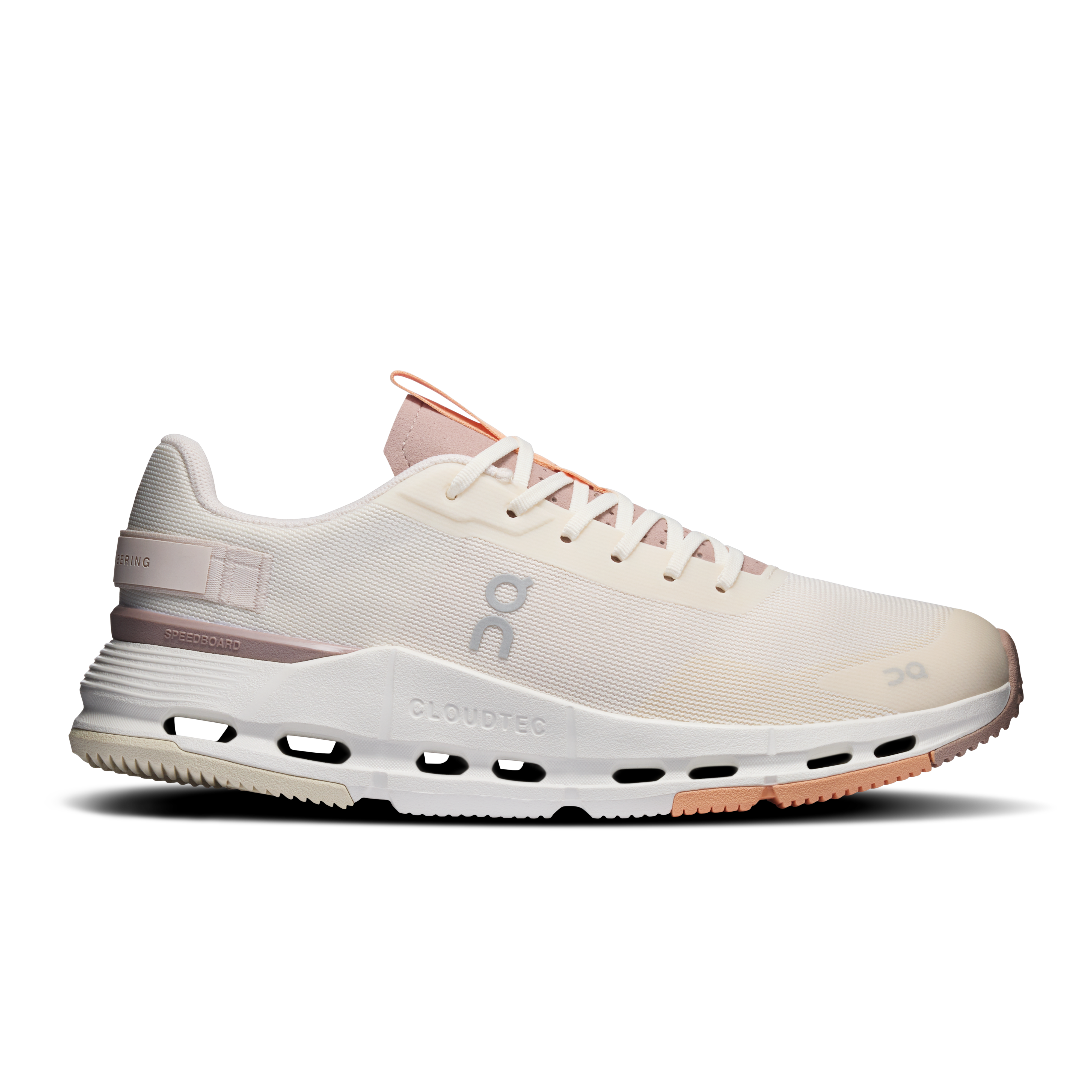 On Oyster/Ivory Cloudnova Form 2 Women's Athletic Shoes 3WE30175116