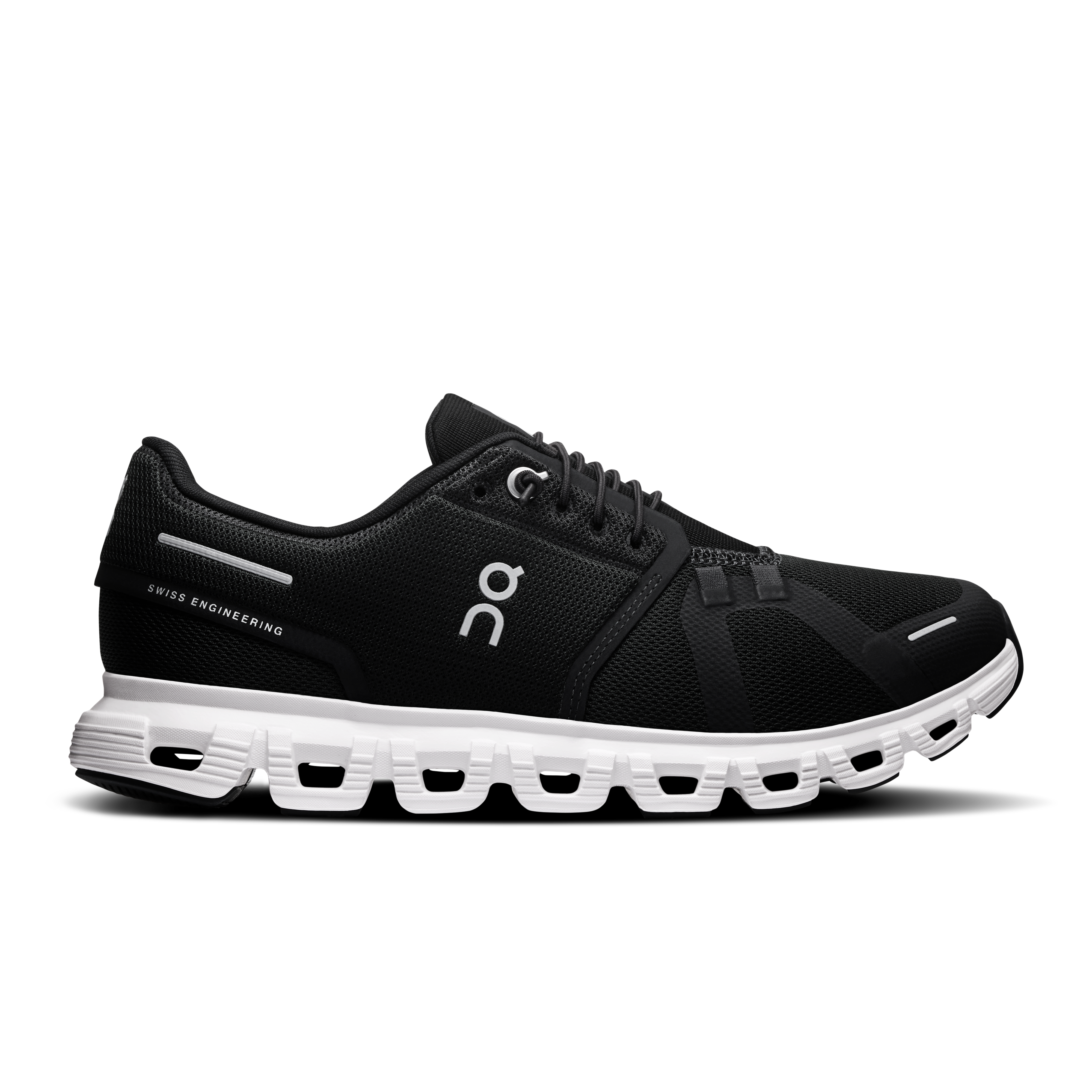On Black/White Cloud 6 Women's Athletic Shoes 3WF10060299