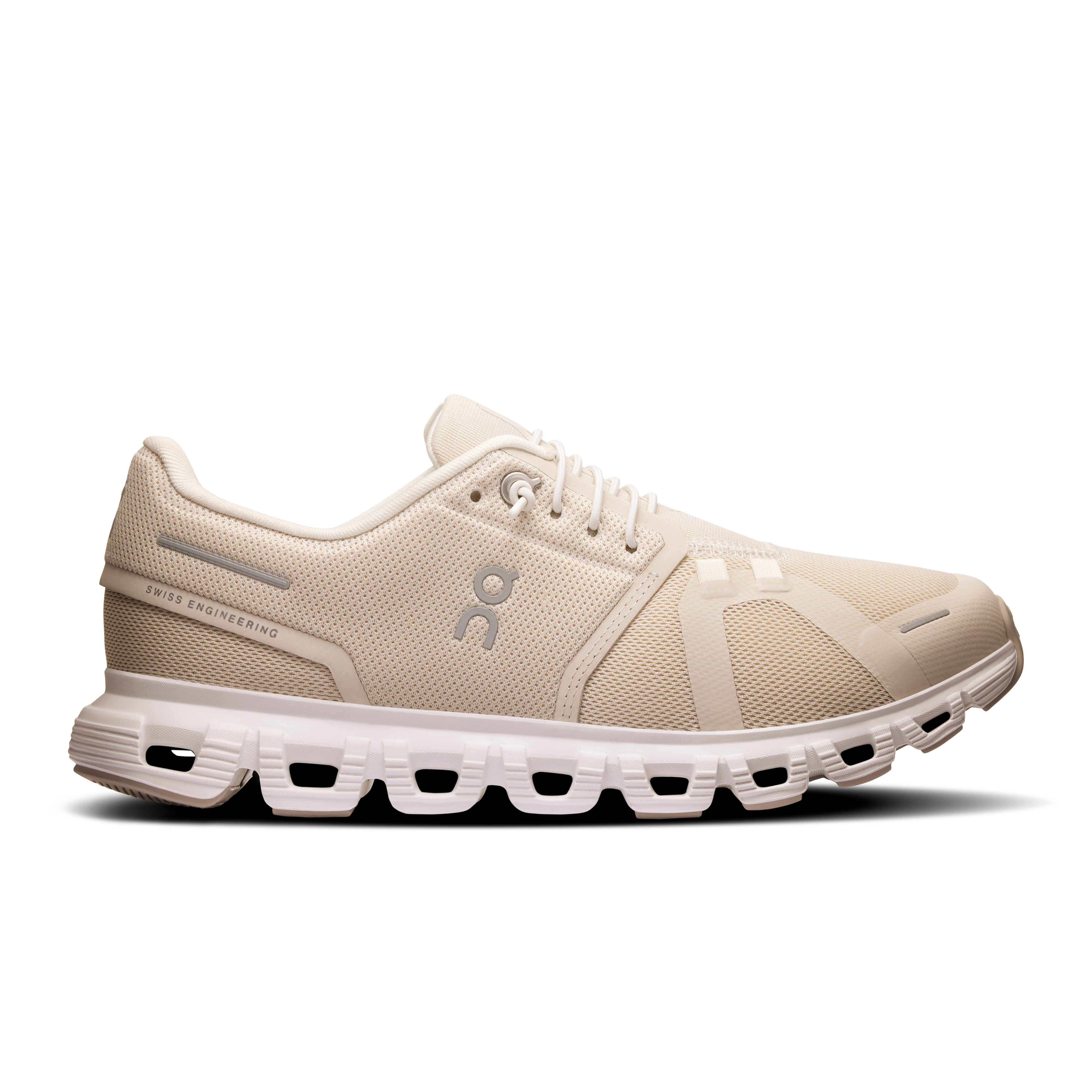 On Pearl/White Cloud 6 Women's Athletic Shoes 3WF10060755