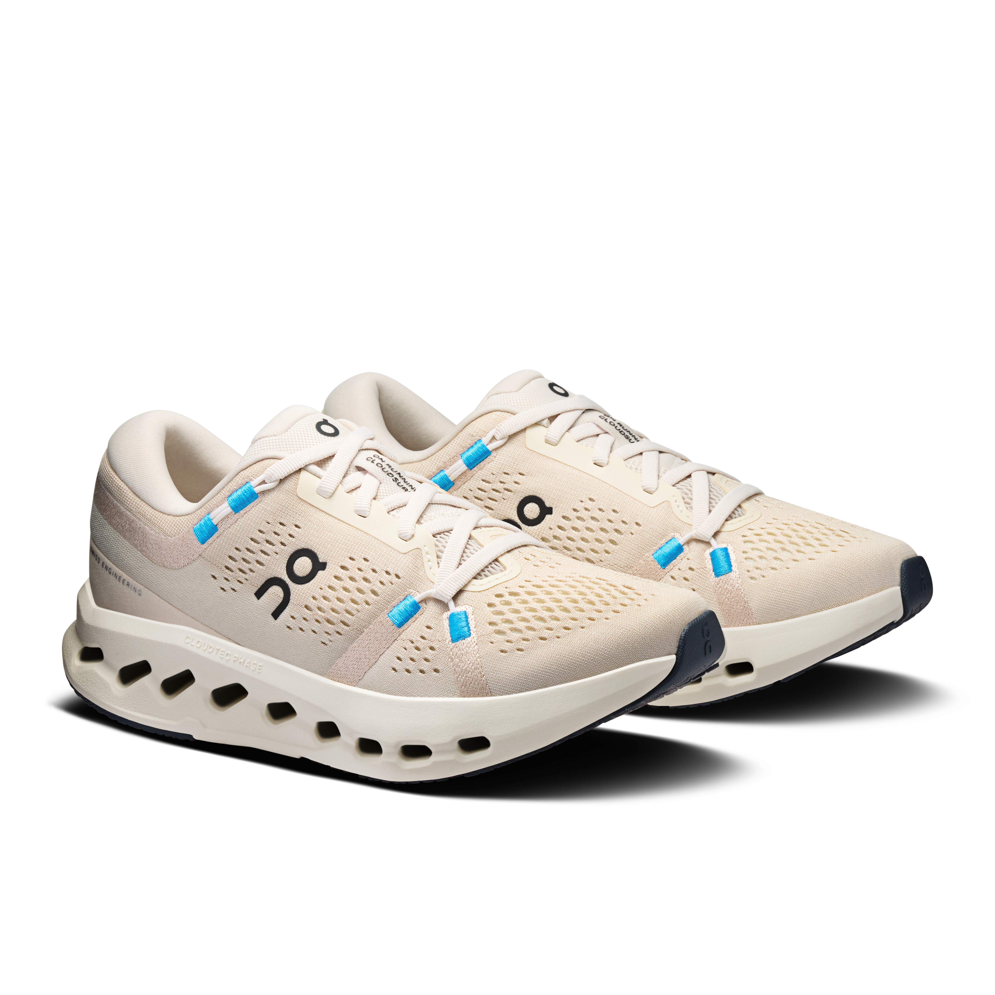 On Pearl/Ivory Cloudsurfer 2 Women's Running Shoes 3WF10102143