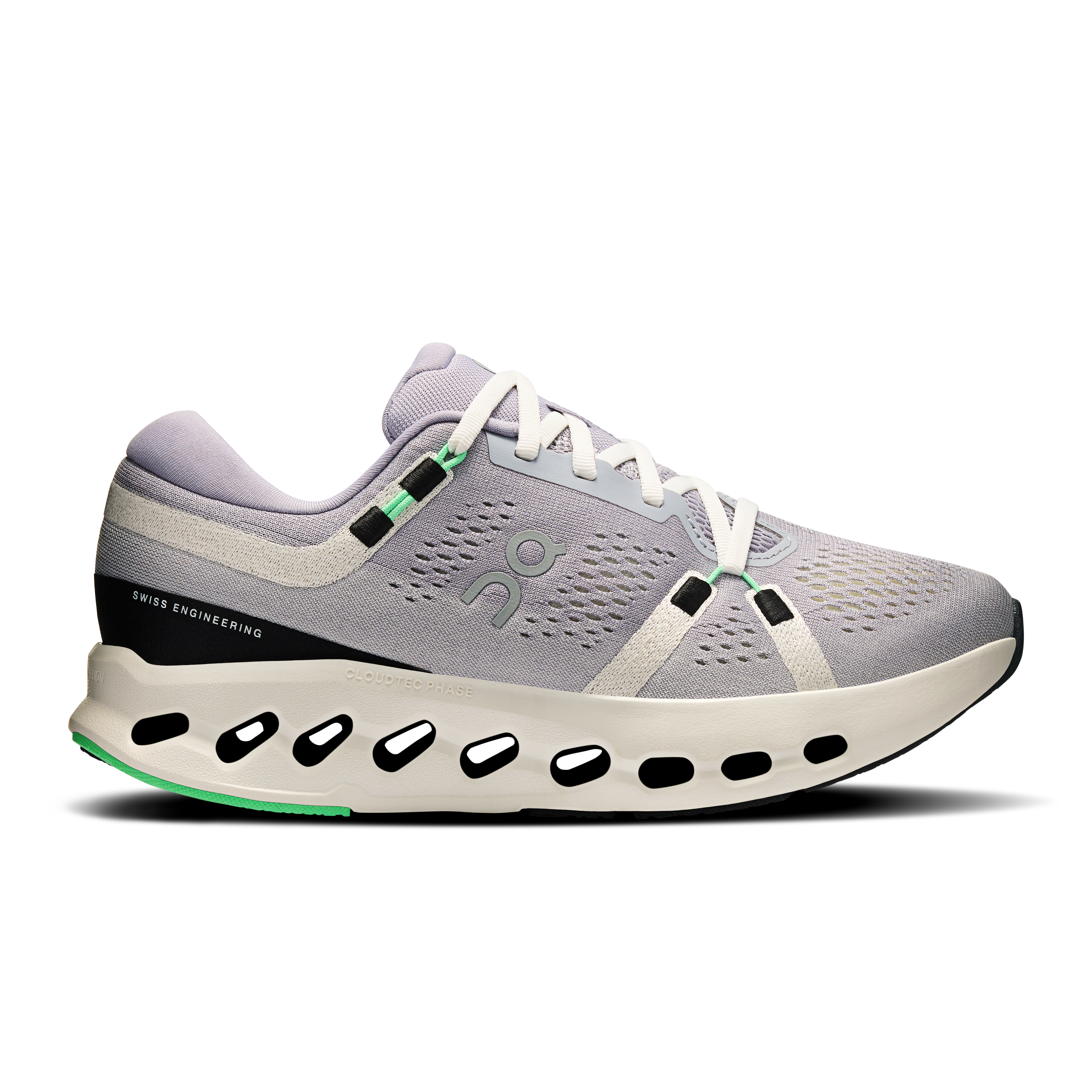 On Lilac/Ivory Cloudsurfer 2 Women's Running Shoes 3WF10104049