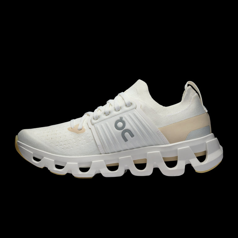 On White/Cream Cloudswift 4 Women's Road Running Shoes
