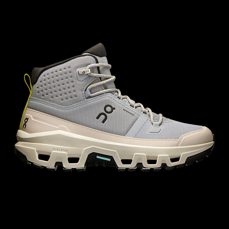 On Alloy/Ice Cloudrock Mid WP Women's Hiking Shoes 3WF10133317