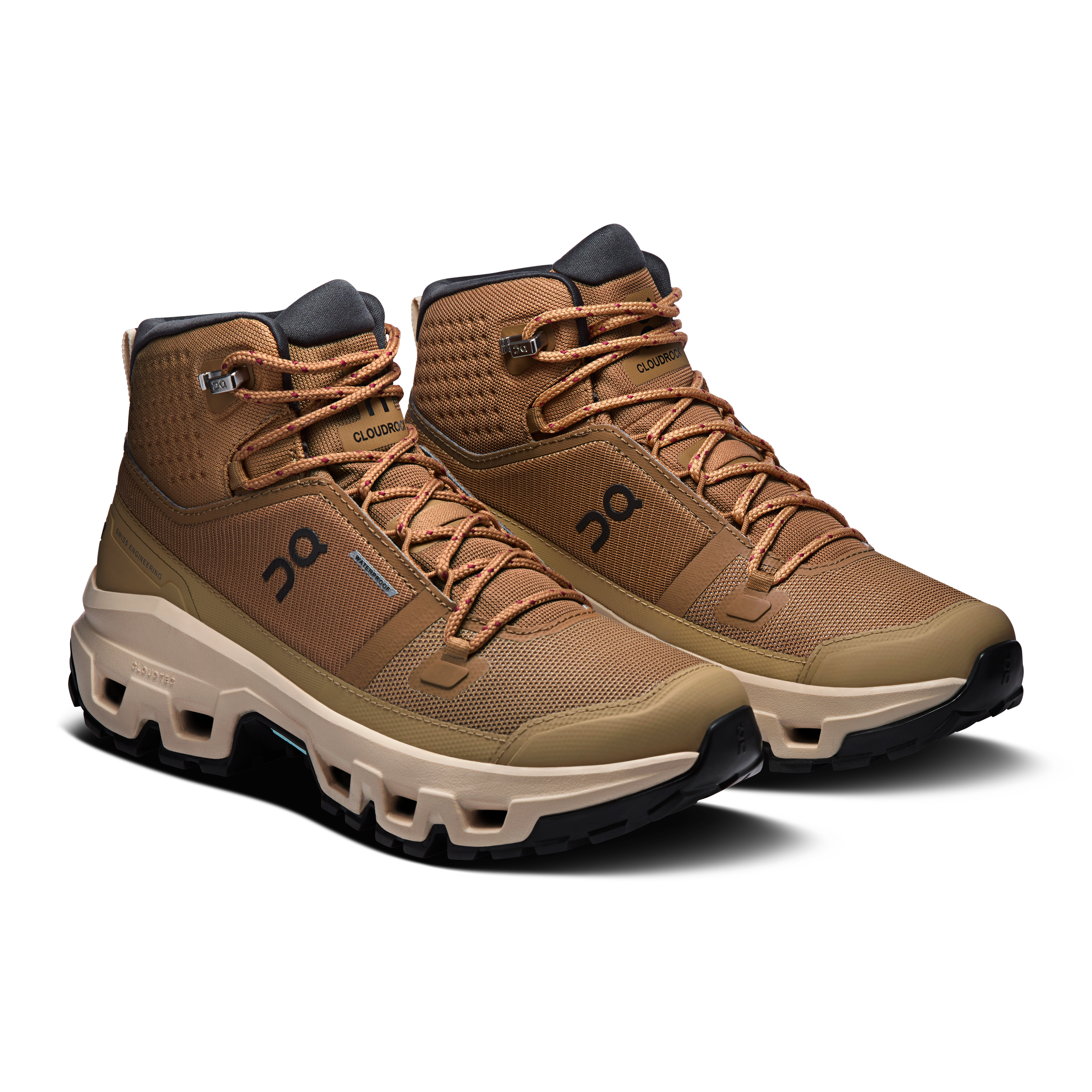 On Sphinx/Sand Cloudrock Mid Waterproof Women's Hiking Boots 3WF10134784