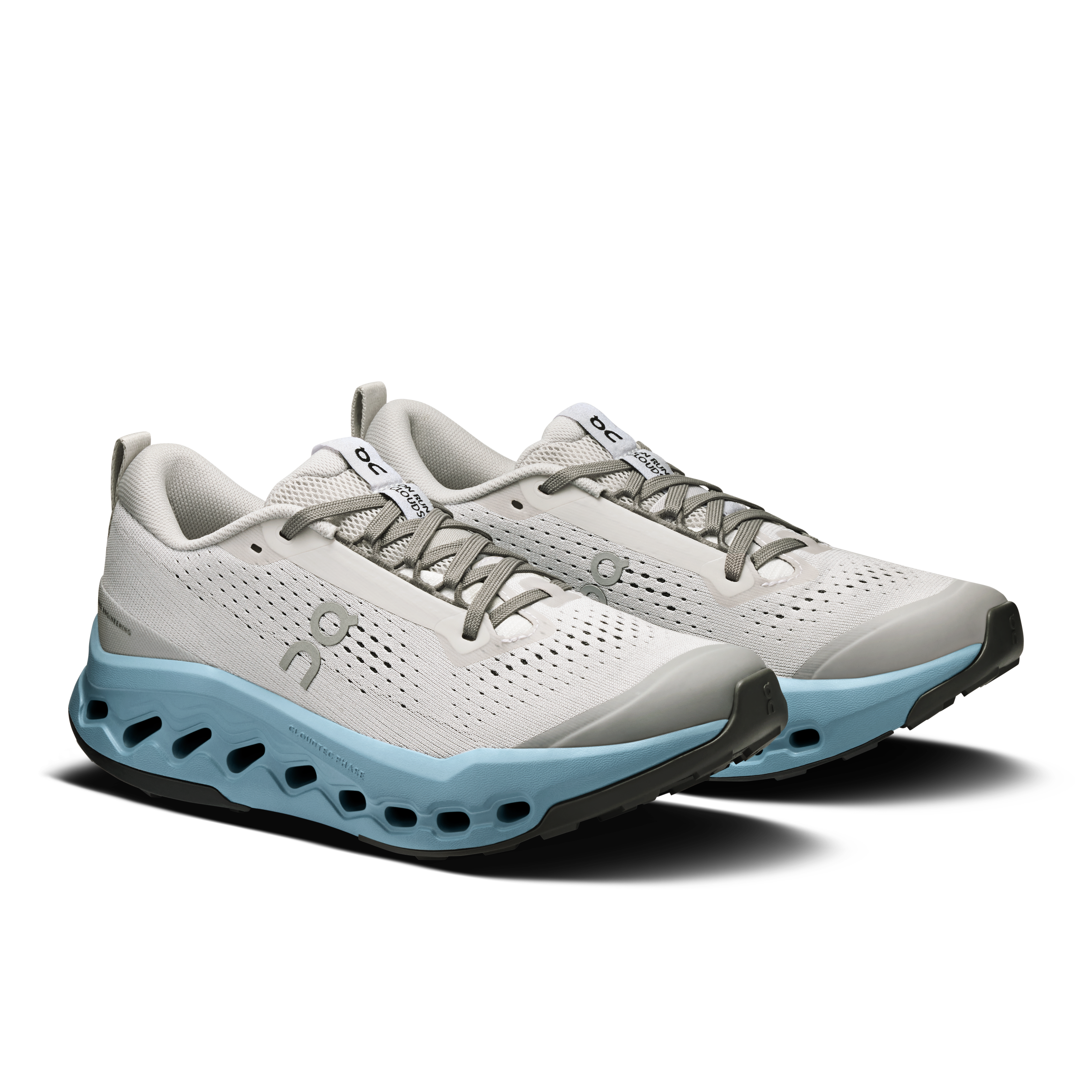 On Glacier/Dust Cloudsurfer Trail 2 Women's Trail Running Shoes 3WF30103660