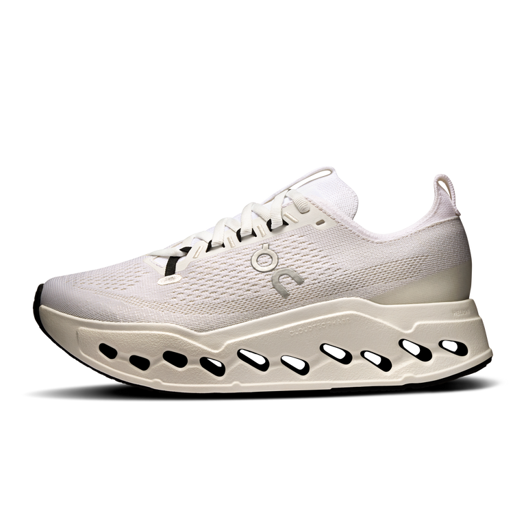 On White/White Cloudsurfer Max Women's Running Shoes 3WF30221200