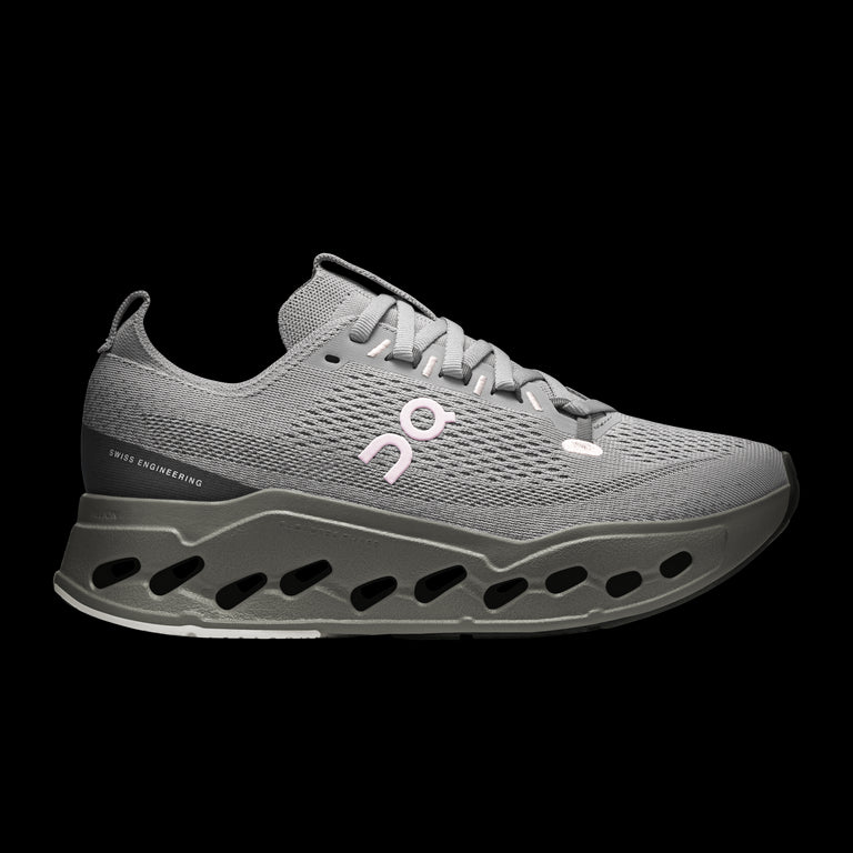 On Alloy/Asphalt Cloudsurfer Max Women's Running Shoes