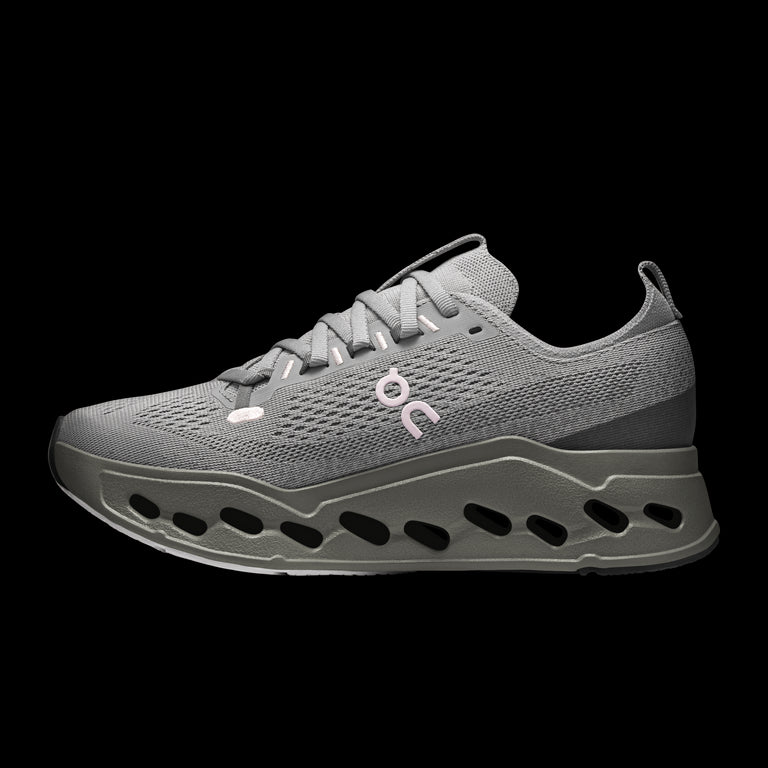On Alloy/Asphalt Cloudsurfer Max Women's Running Shoes