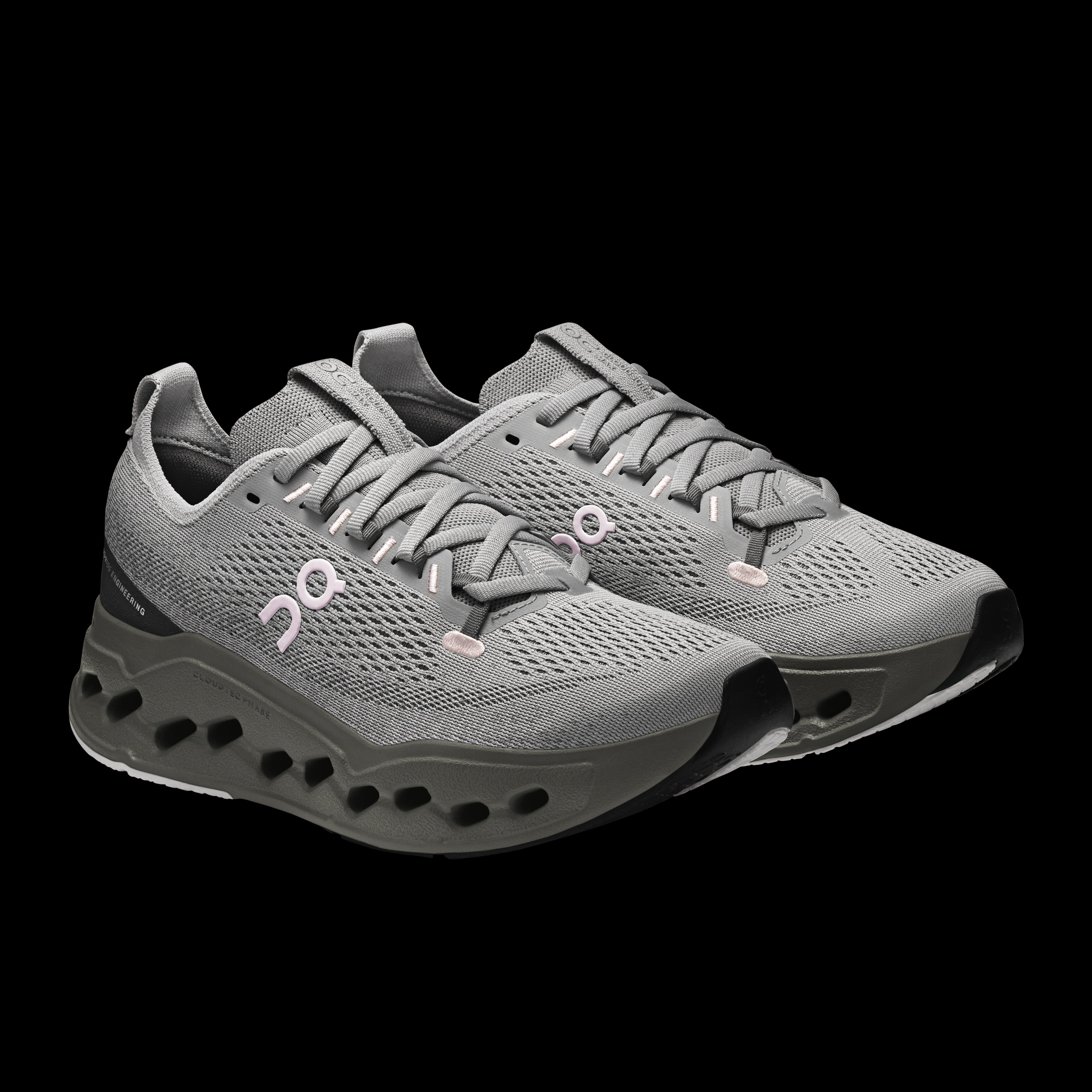 On Alloy/Asphalt Cloudsurfer Max Women's Running Shoes 3WF30223095