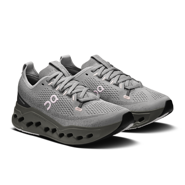 On Alloy/Asphalt Cloudsurfer Max Women's Running Shoes