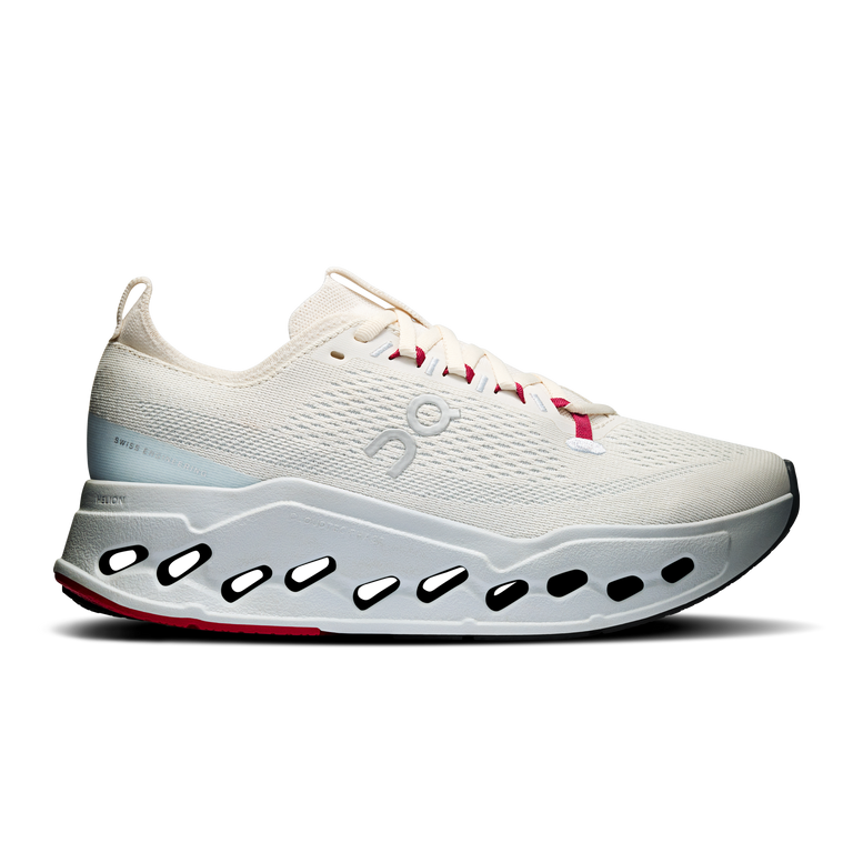 On Ivory/Arctic Cloudsurfer Max Women's Running Shoes 3WF30224290