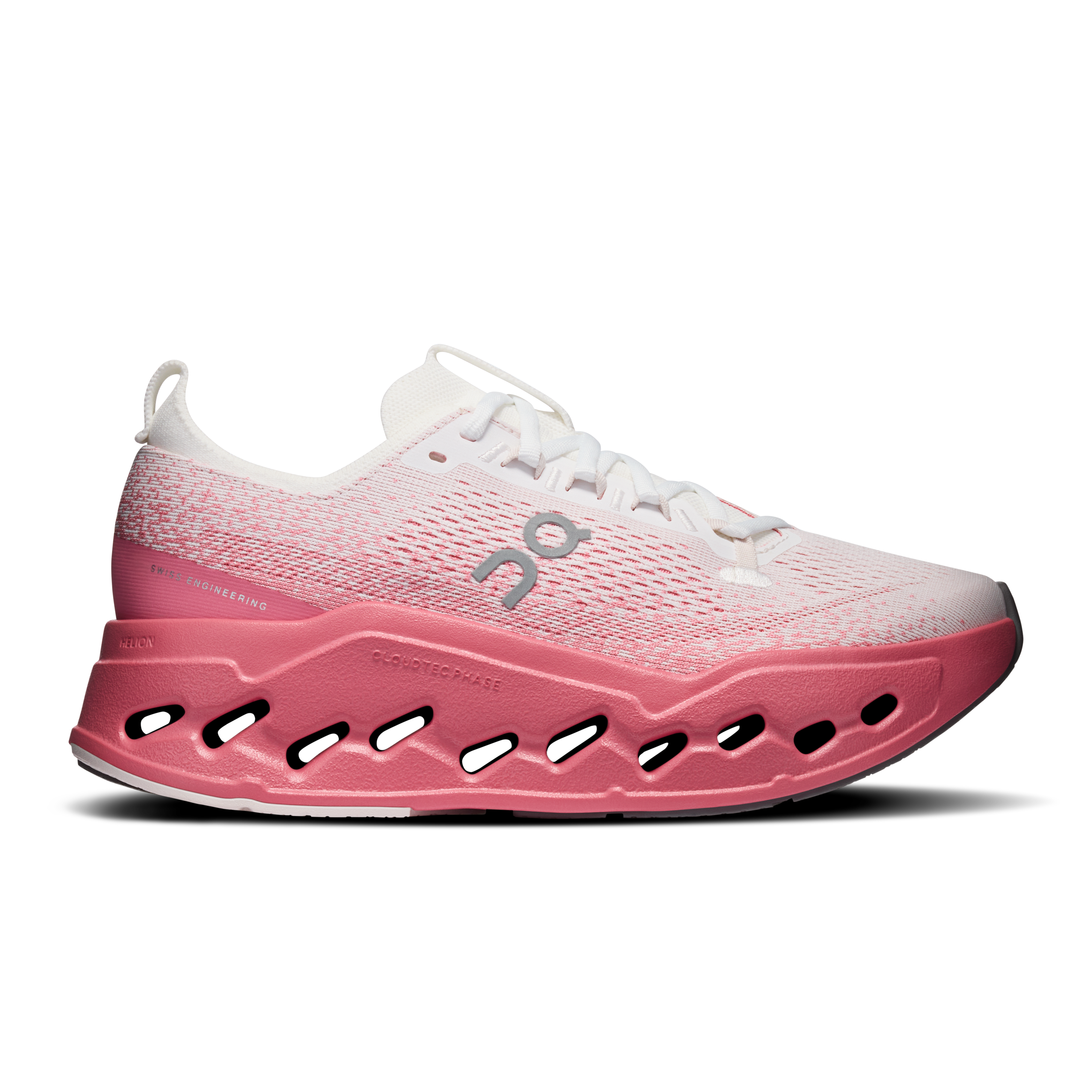 On White/Camellia Cloudsurfer Max 1 Women's Athletic Shoes 3WF30225076