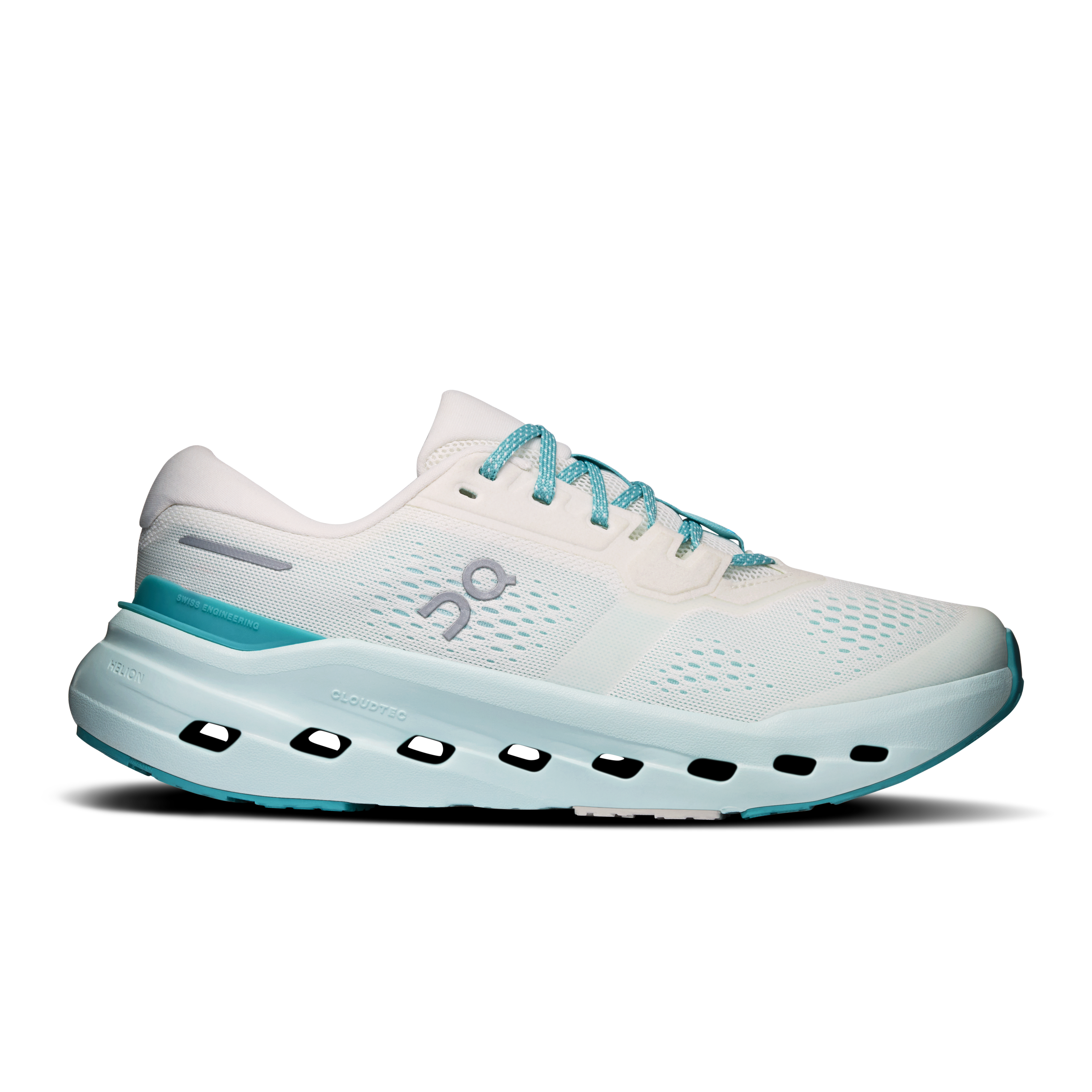 On Ivory/Aquamarine Cloudrunner 3 Women's Running Shoes 3WG10056057