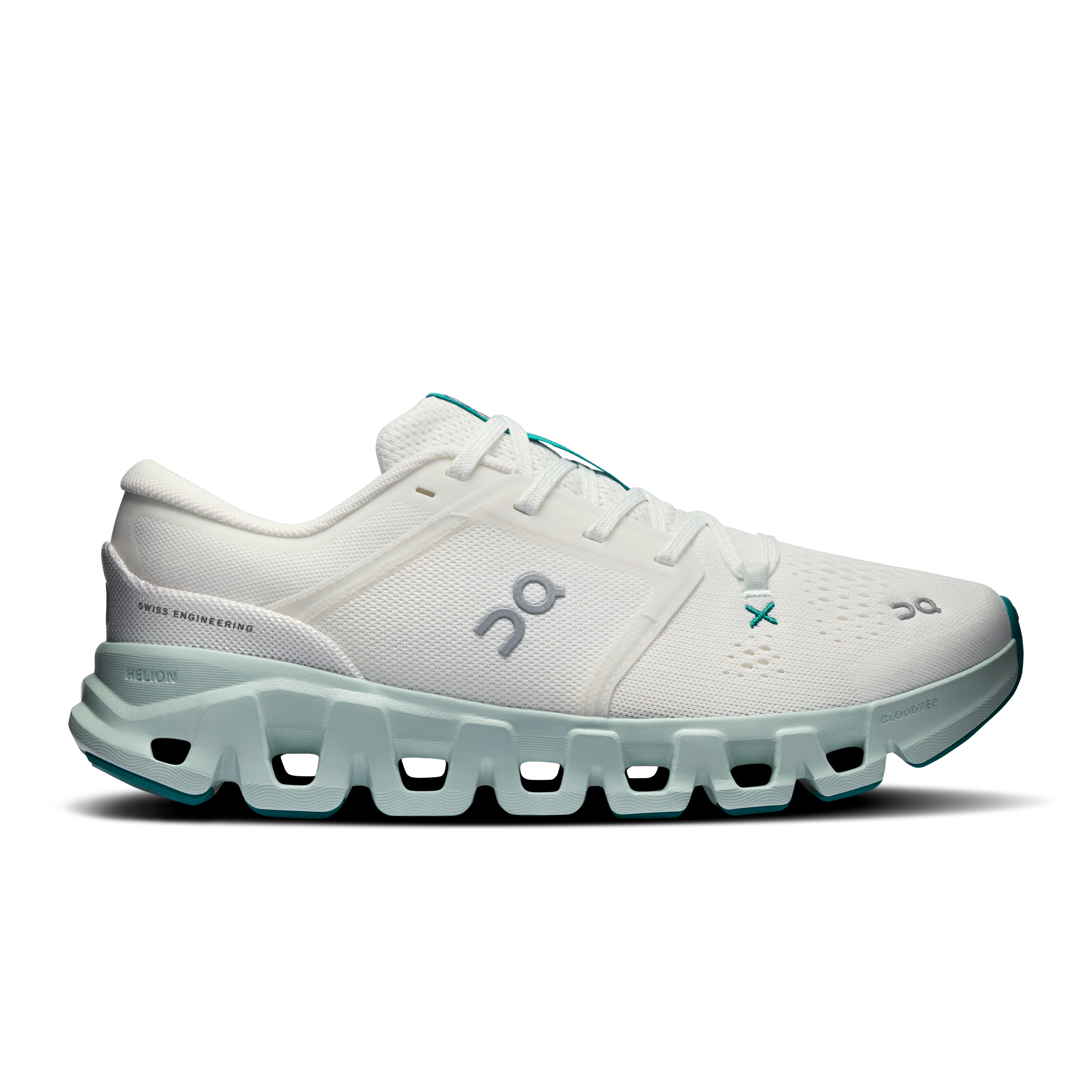 On Ivory/Surf Cloud X 5 Women's Athletic Shoes 3WG30065101