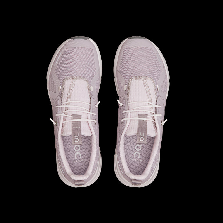 On Fade/White Cloud Sky Kids (8-15 Years Old) Athletic Shoes