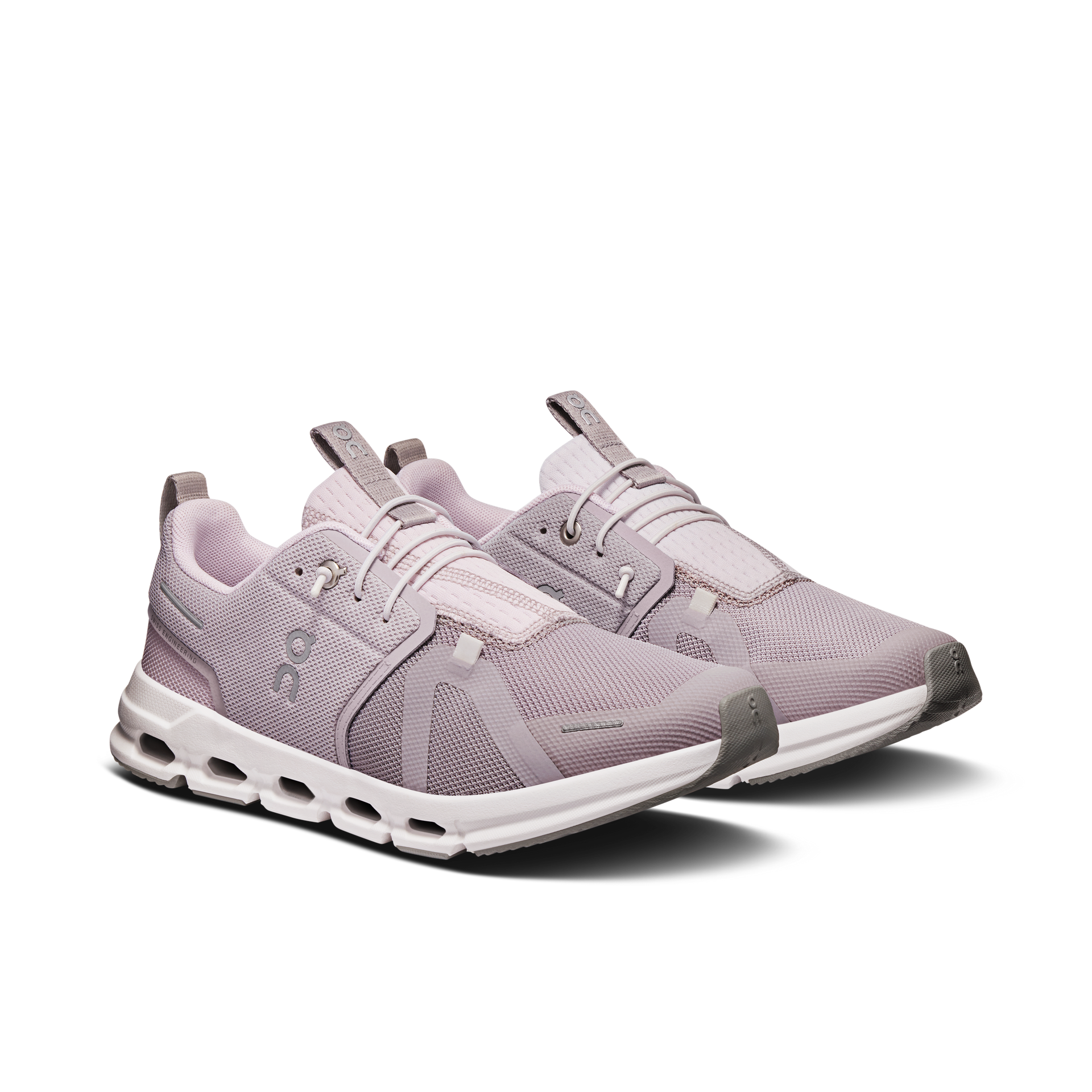 On Fade/White Cloud Sky Kids (8-15 Years Old) Athletic Shoes