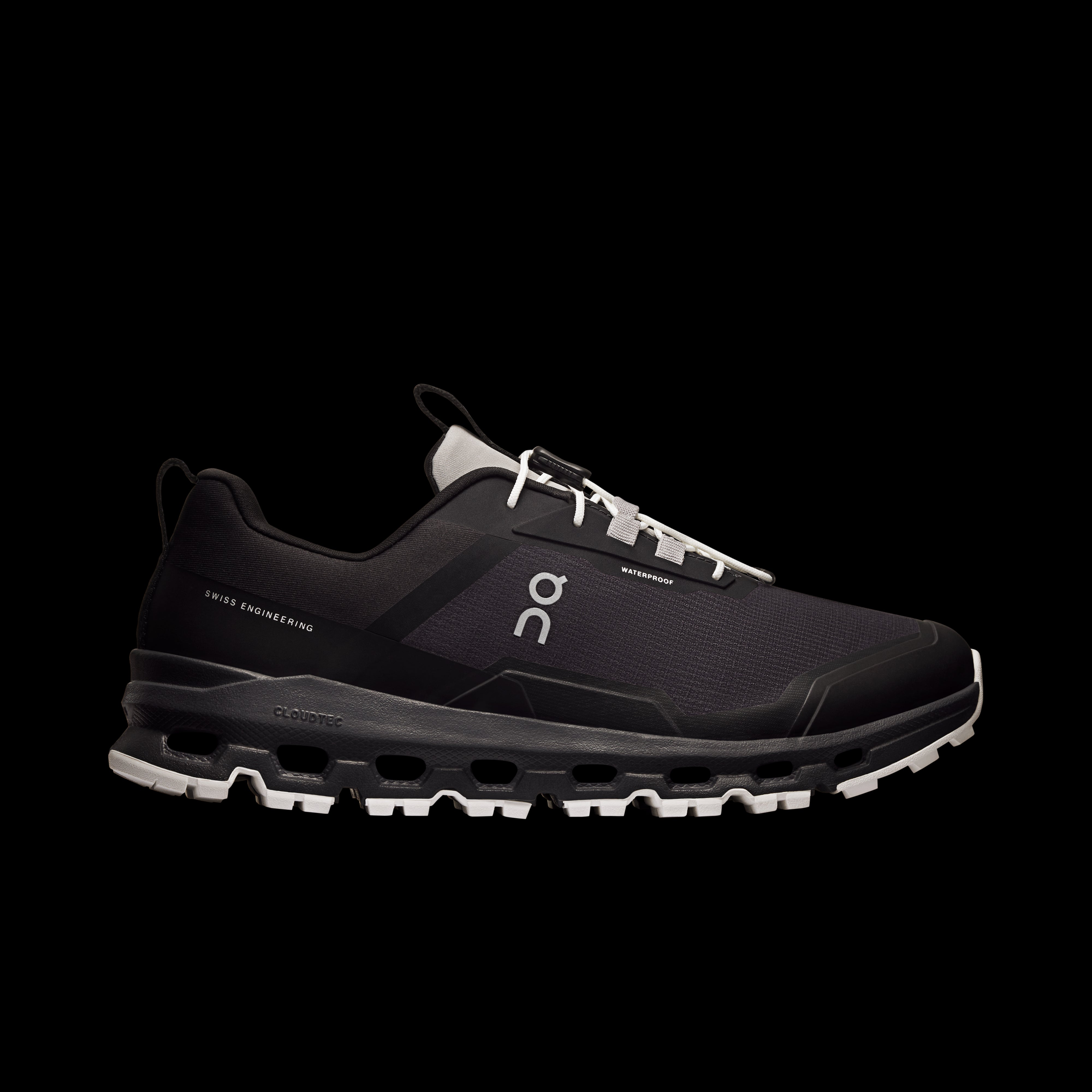 On Magnet/Black Cloudhero Waterproof Children's Athletic Shoes (ages 8-12)  3YE10032130