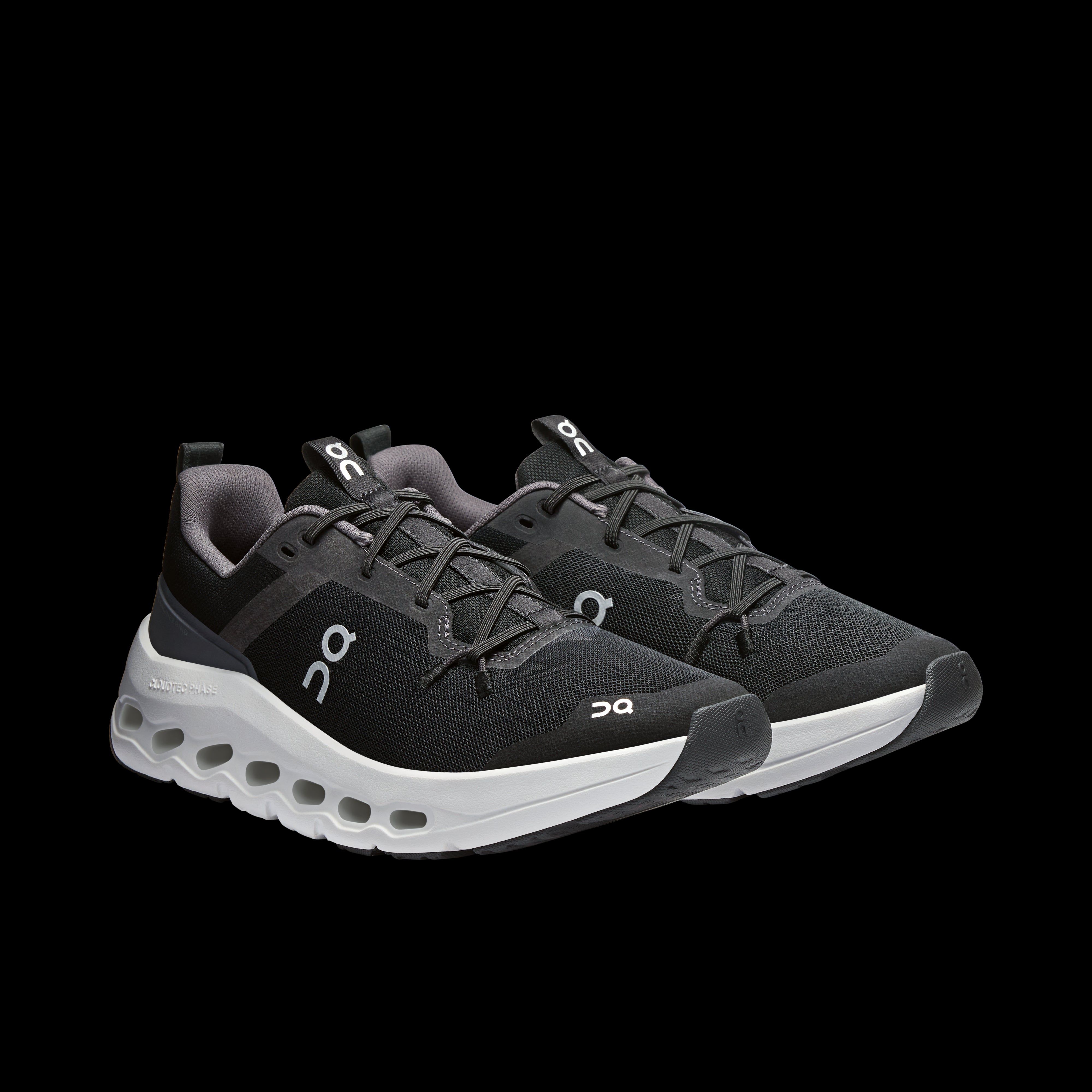 On Black/White Cloudleap Youth Kids Athletic Running Shoes 3YF10040299