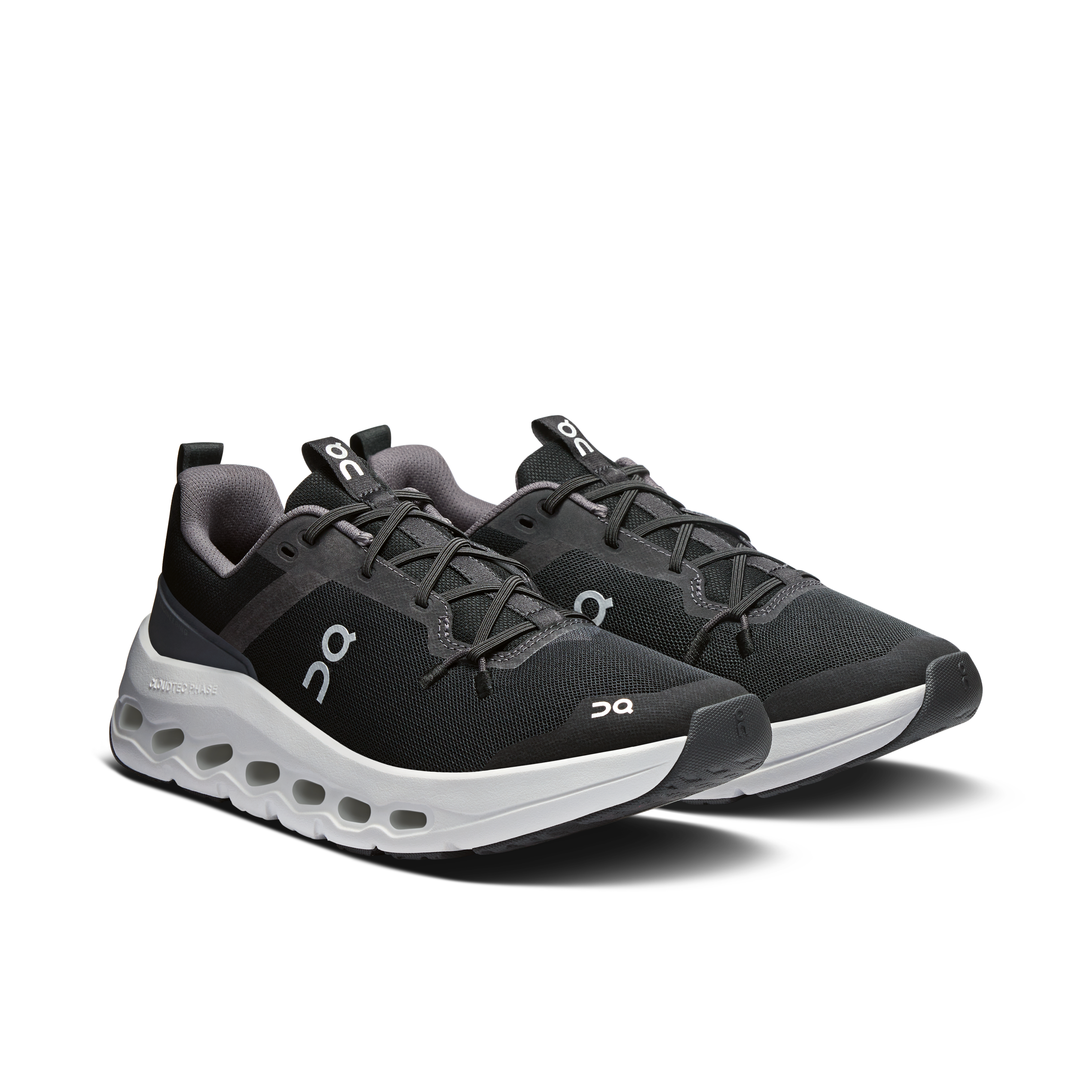 On Black/White Cloudleap Youth Kids Athletic Running Shoes 3YF10040299