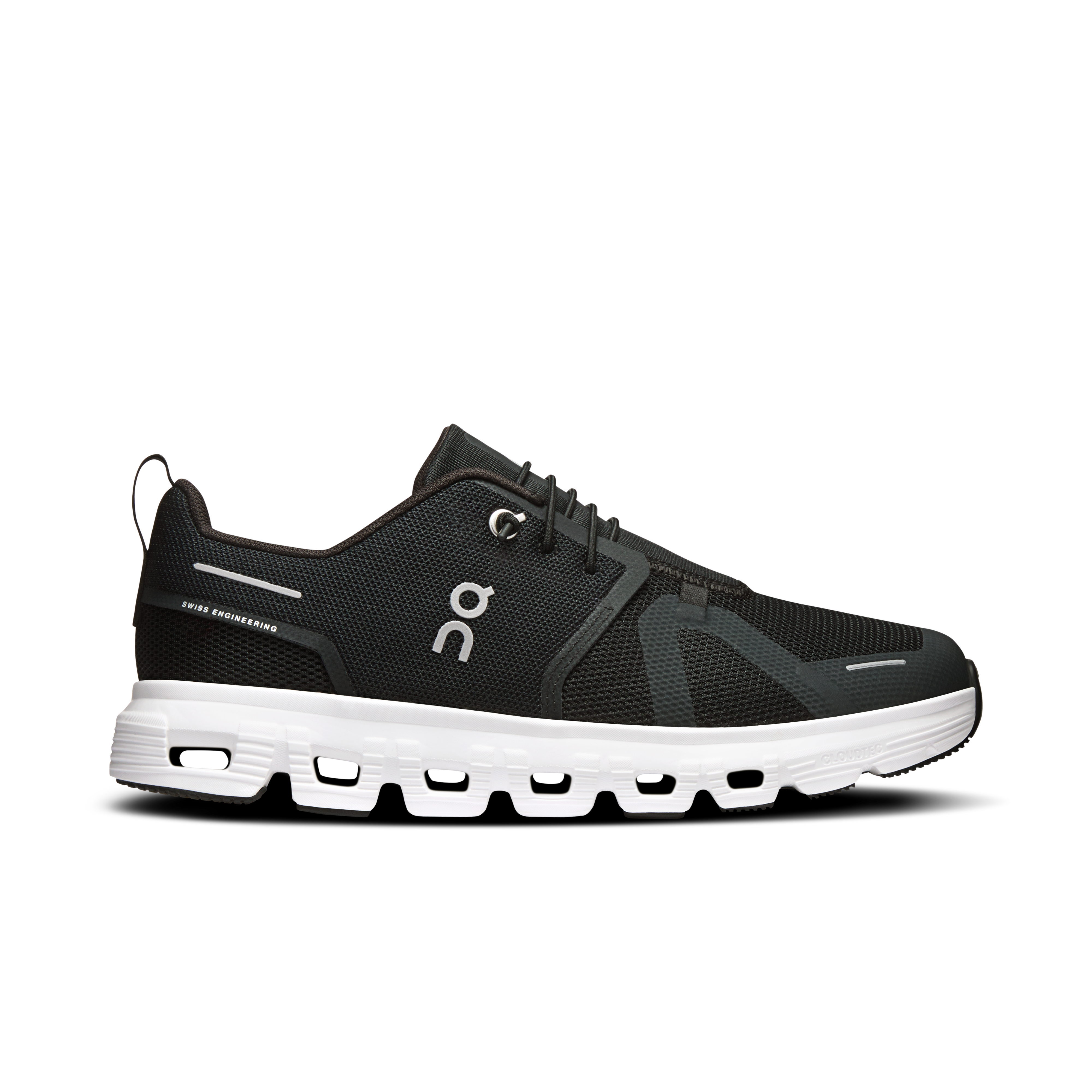 On Black/White Cloud Sky 2 Kids' Athletic Shoes 3YG30010299