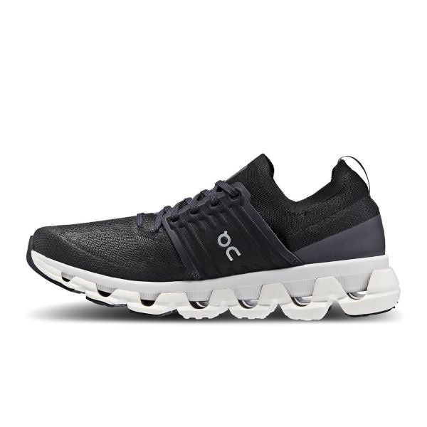 On All Black Cloudswift 3 (White Sole) Men's Running Shoes