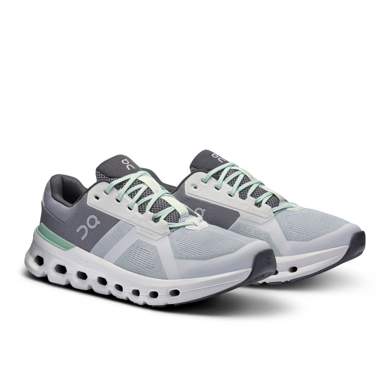 On Glacier/Sage Cloudrunner 2 Men's Wide Width Running Shoes 3ME103225