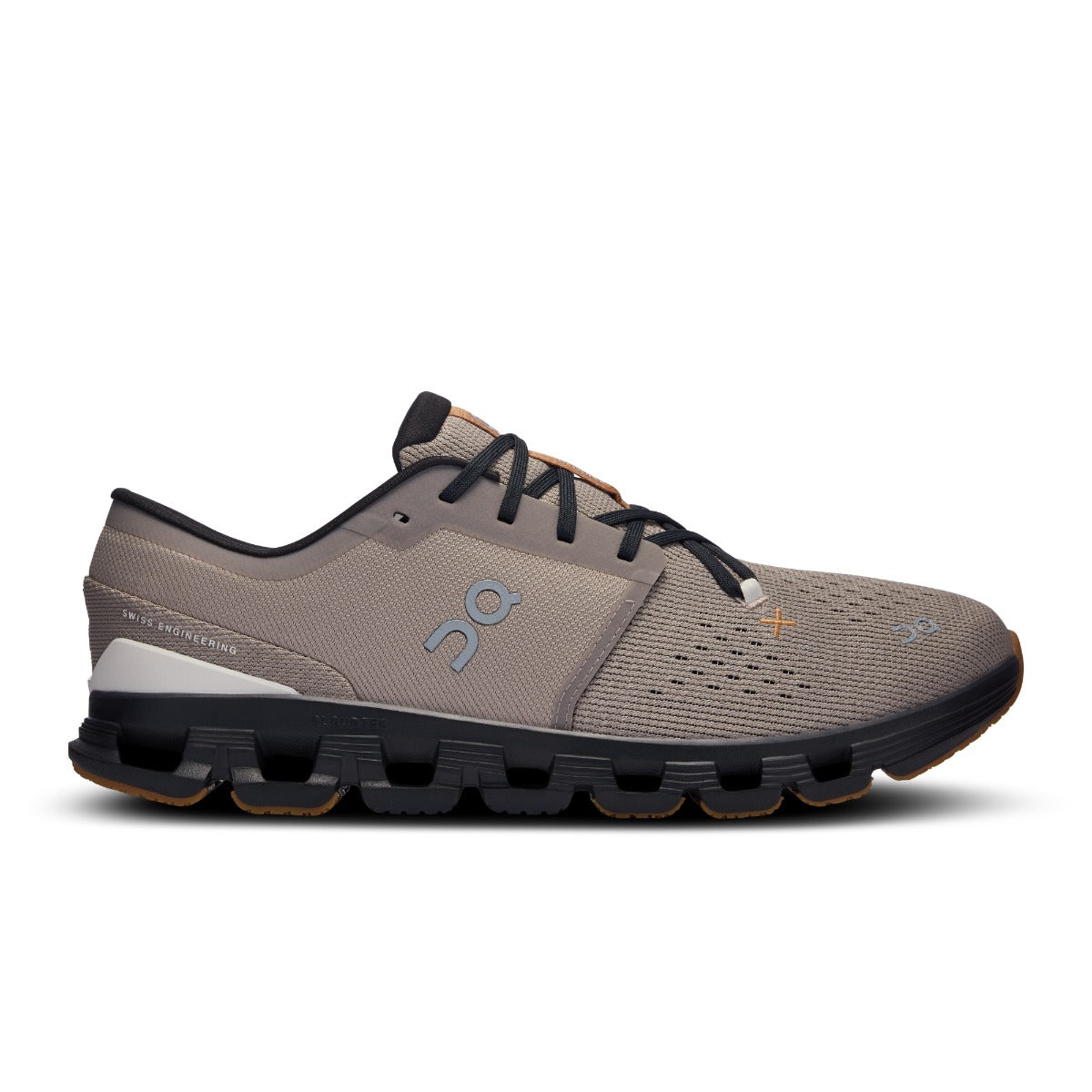 On Fog/Black Cloud X 4 Men's Athletic Shoes 3ME30042532