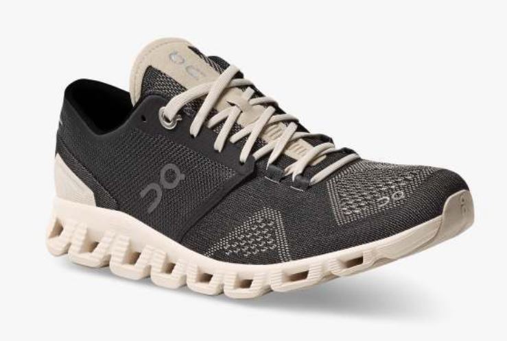 On Black/Pearl Cloud X Womens Running Shoes 40.99592