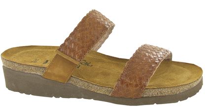 Naot Maple Braid/Amber Nubuck Blake Womens Adjust Strap Sandals 4024-SFS