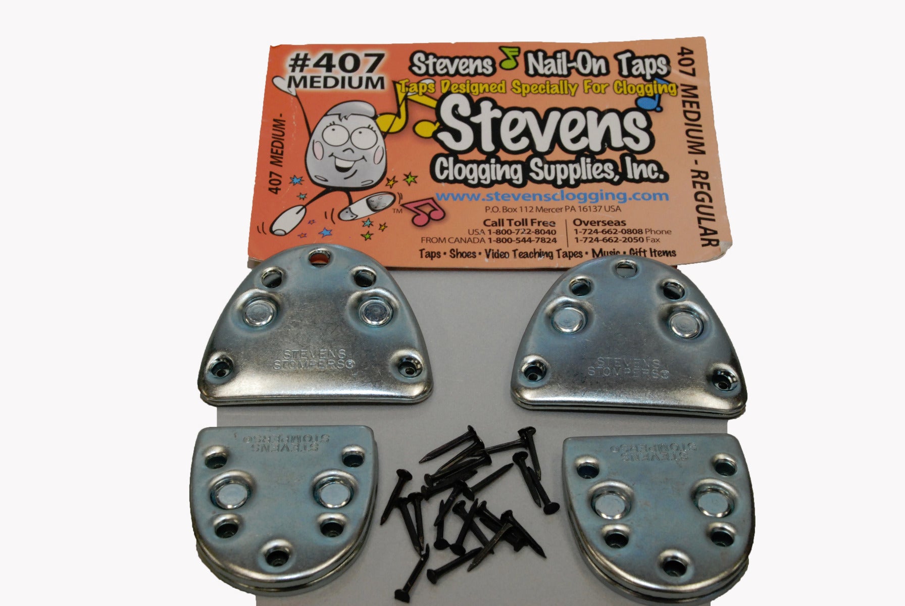 407 Nail on Clogging Taps Medium Steven Stompers