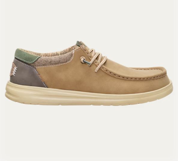 Hey Dude Nut Paul Men's Leather Slip On Casual Shoes 41024-2AH