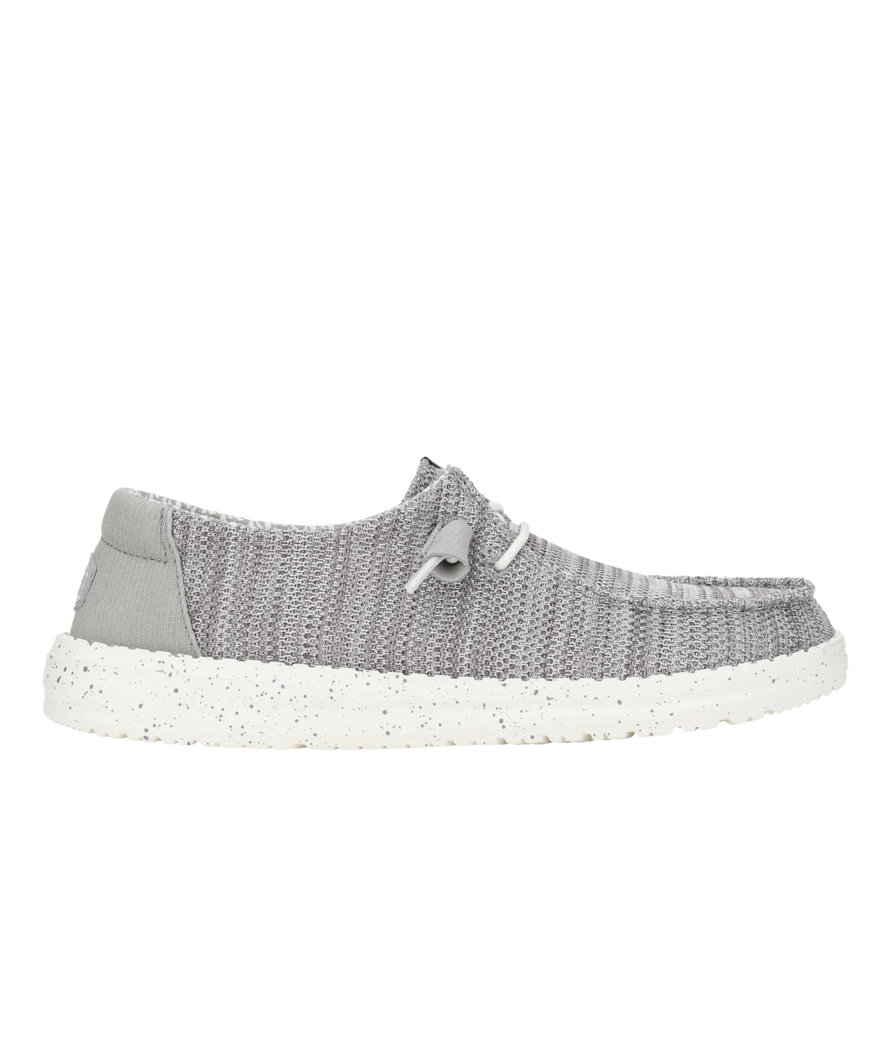 Hey Dude Light Grey Wendy Stretch Sox Women's Casual Shoes 41878-007