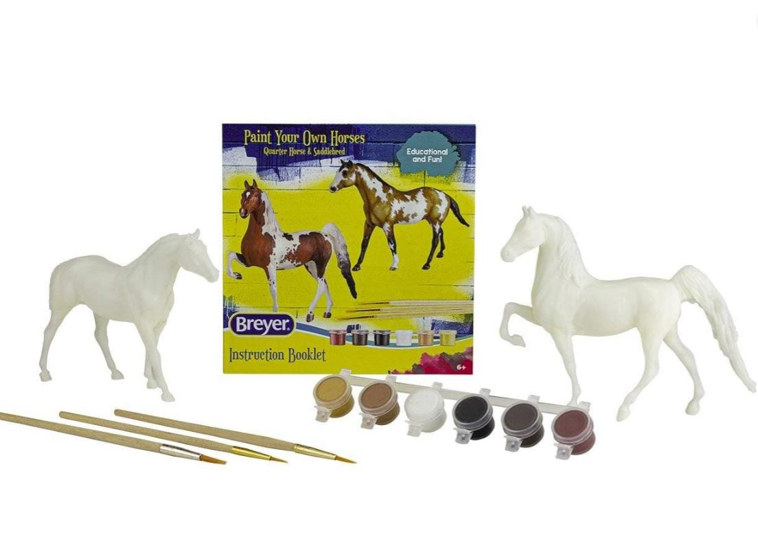 Breyer Quarter Horse & Saddlebred Paint Your Own Horse 4260