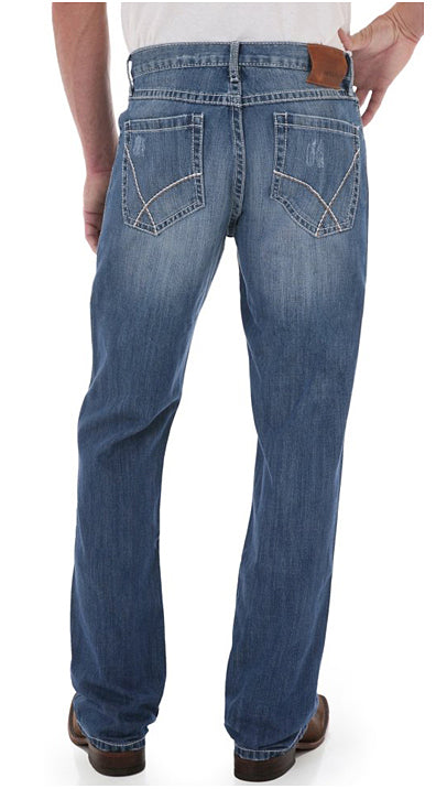 42MWXLB Light Blue Vintage Denim  No. 42 Wrangler Mens Jeans