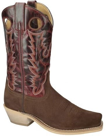 Smoky Mountain Brown/Burgundy Crakle Men's Western Boots 4308