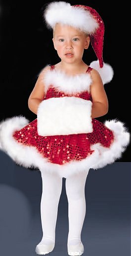 4315 Santa Baby DANCE RECITAL COSTUMES