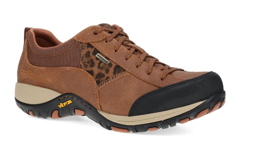 Dansko Paisley Brown Leopard Waterproof Women's Sneaker 4350-560200