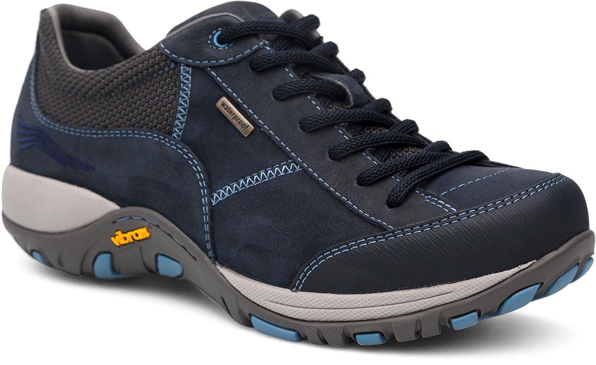 Dansko Paisley Navy Milled Nubuck Women's Hiker Shoes 4350-551075