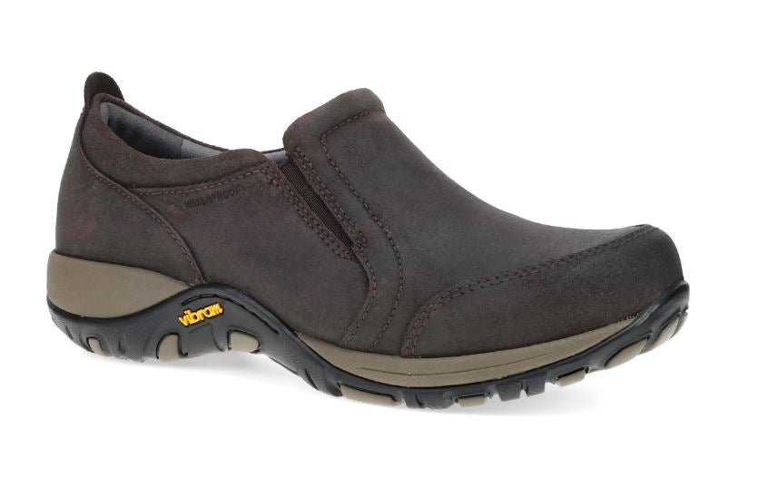 Dansko Pippy Chocolate Waterproof Suede Sneaker 4365-060200