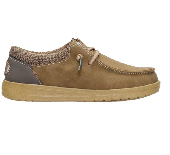 Hey Dude Nut Paul Y Classic Youth Leather Casual Shoes 44180