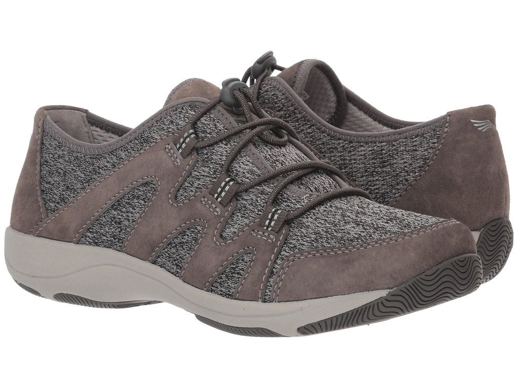 Dansko Charcoal Holland Suede Womens Comfort Shoes 4516-201020