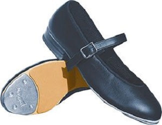 451A Black Mary Jane Tap Shoes (Sizes 3-10)