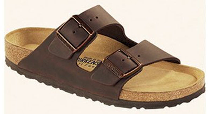 Men’s Birkenstock Arizona Habana Brown Double-Strap Sandals Shop Men main image 4