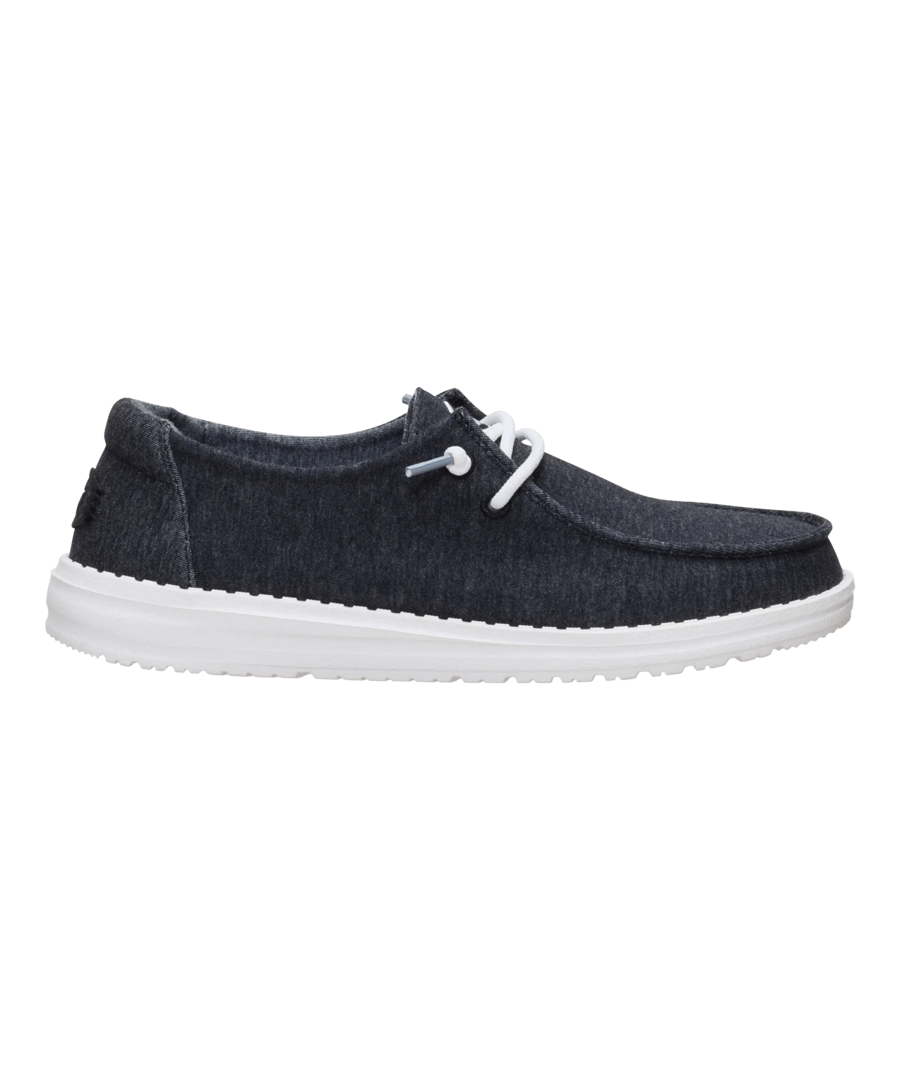 Hey Dude Black Wendy Stretch Jersey Women's Casual Shoes 45434-001