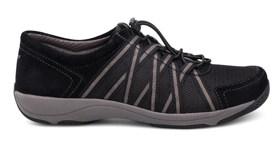 Dansko Black Honor Womens Wide Casual Sneaker 4549-30295