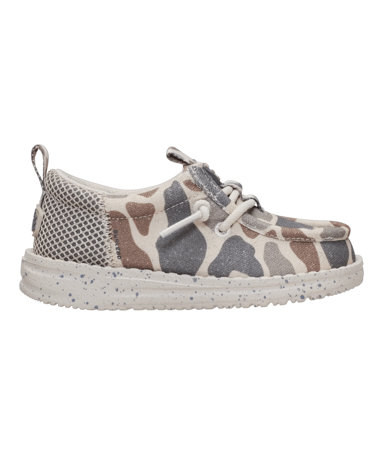 Hey Dude x Burlebo Wally Funk Toddler Deer Camo Shoes 459532JE