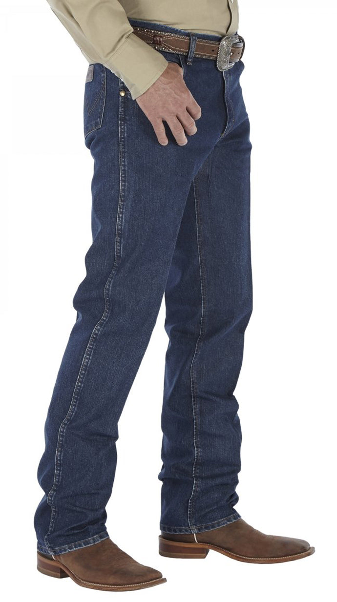 47MCVDS Deep Stone Pocket Cowboy Cut Regular Fit Wrangler Mens Jeans