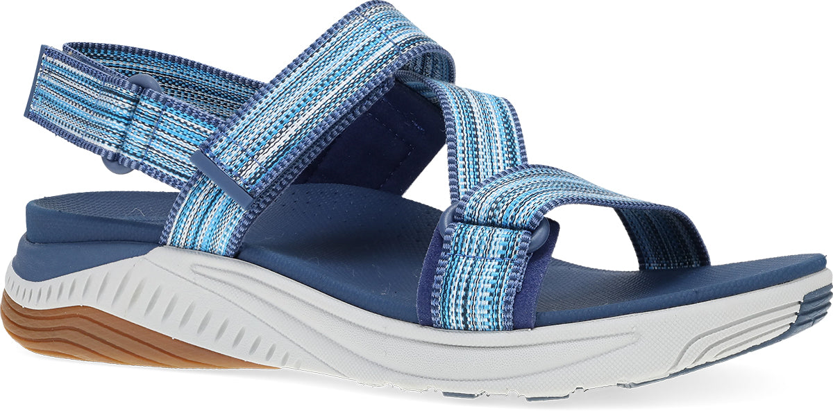 Dansko Blue Multi Webbing Rayna Women's Sandals 4917-390354