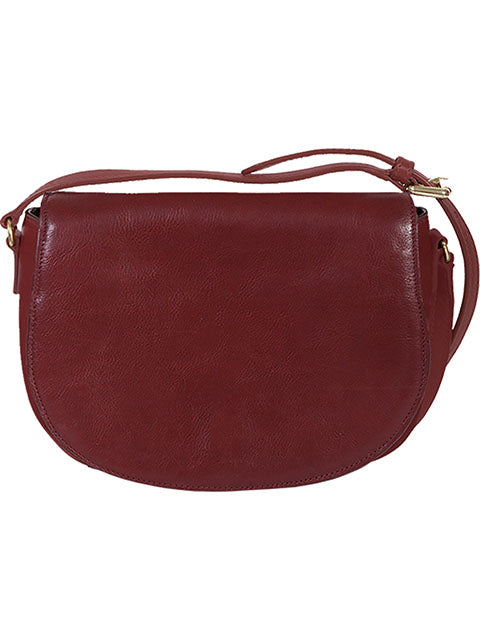 Scully Full Flap Red Handbag with Rear Zip pocket 503-20   ****Online Only